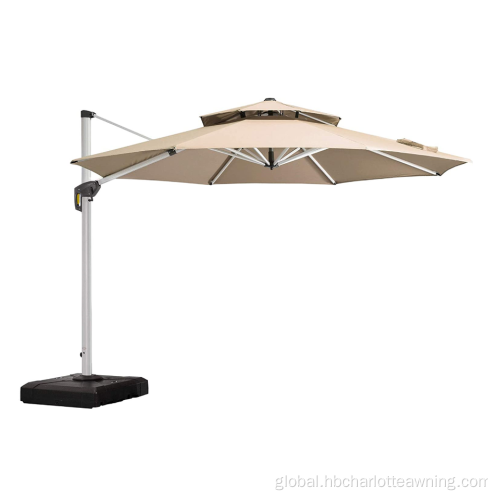 Patio Round Cantilever Umbrella Round Cantilever Patio Umbrella Factory